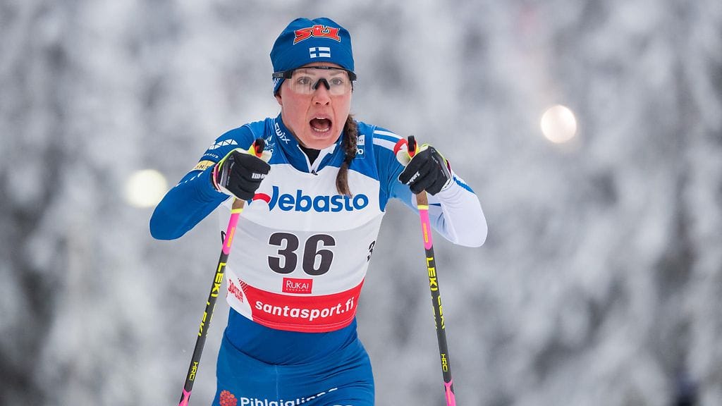 Kerttu Niskanen osoitti olevansa rautaisessa kunnossa.