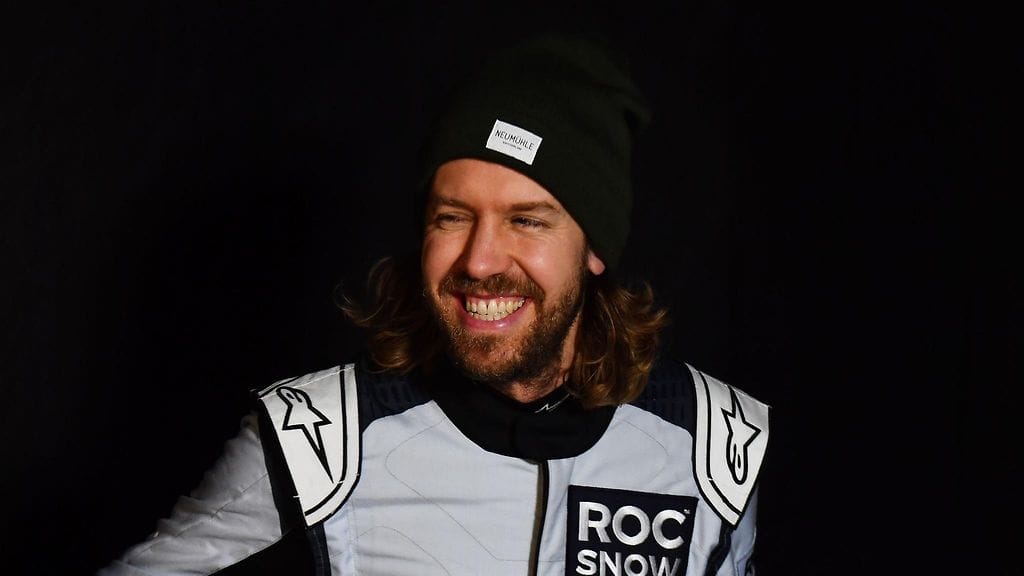 Sebastian Vettel voitti F1-urallaan neljä maailmanmestaruutta. Kuva Race of Champions -tapahtumasta tammikuulta 2023.