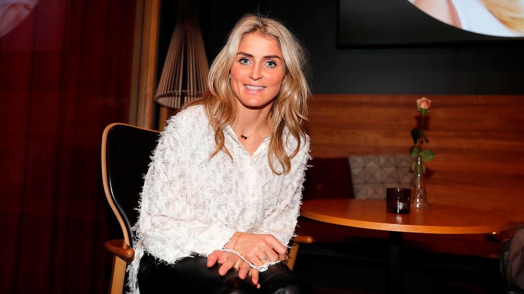 Therese Johaugin esikoislapsi syntyi noin kuukausi sitten.