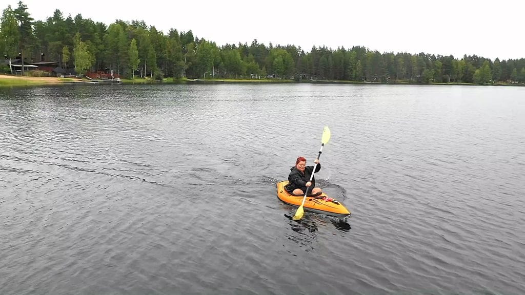 Tanja Pikkuaho meloo