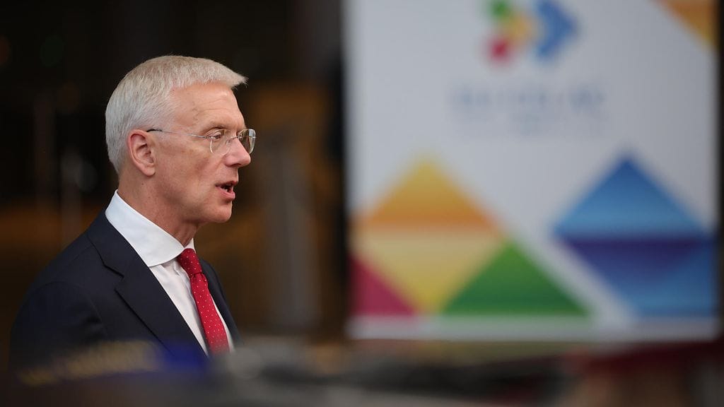 Latvian ulkoministeri Krisjanis Karins.