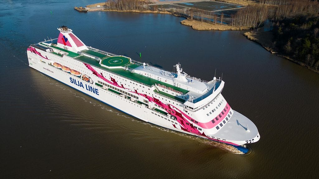 Silja Tallinkin Baltic Princess -alus.