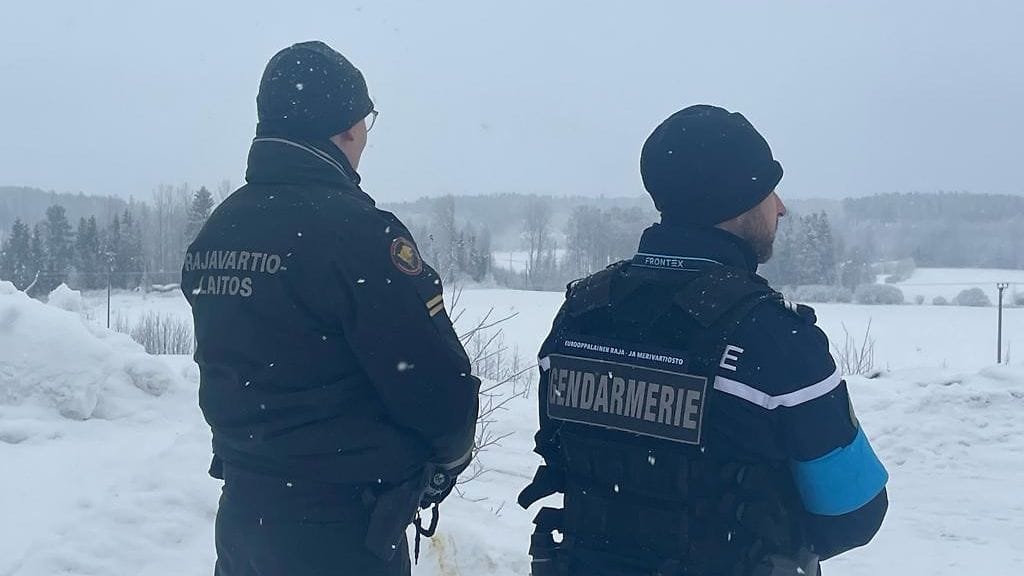 Suomen rajaa vartioi parhaillaan lähes 60 Euroopan raja- ja merivartiostolta saatua henkilöä.