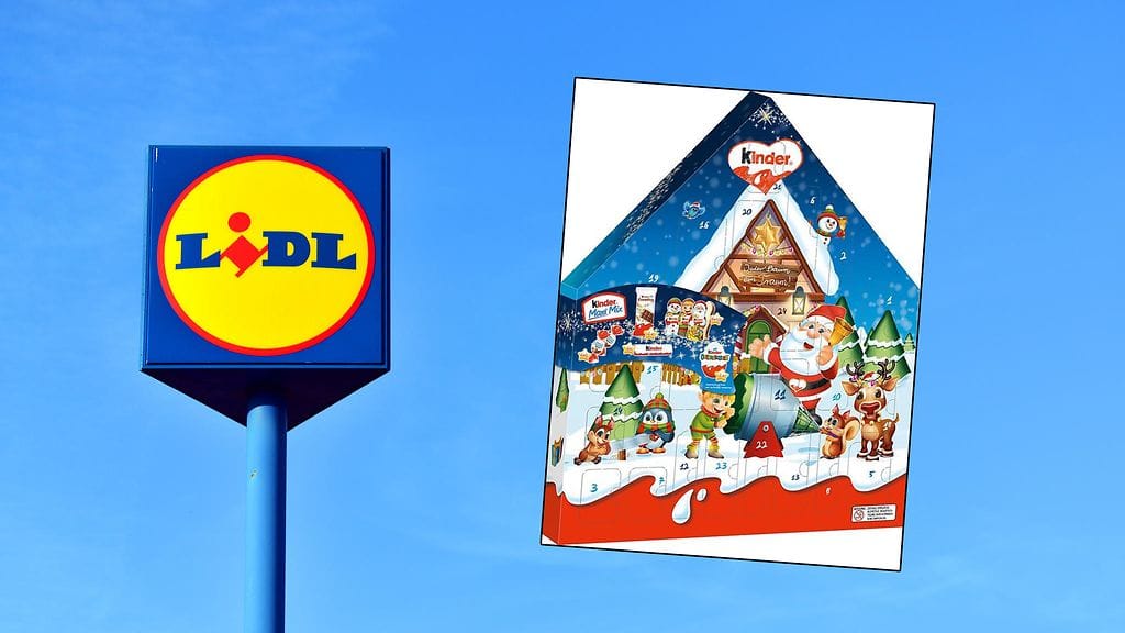 Lidlissä myydyissä Kinder-joulukalentereissa on epäselvät allergeenimerkinnät.