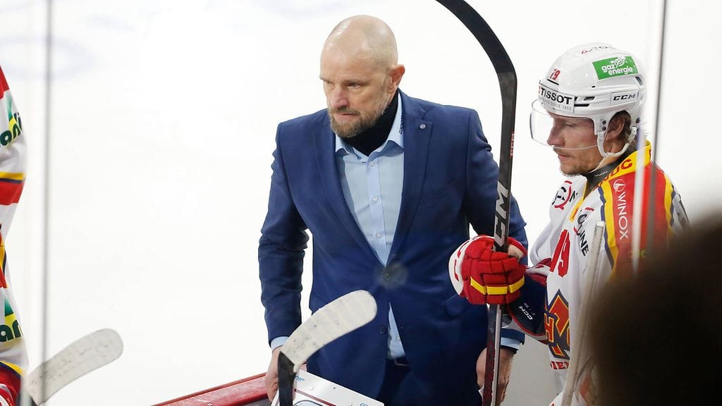 'Petri Matikainen on käynyt kierroksilla, kun hänen valmentamansa EHC Biel-Bienne on kyntänyt.