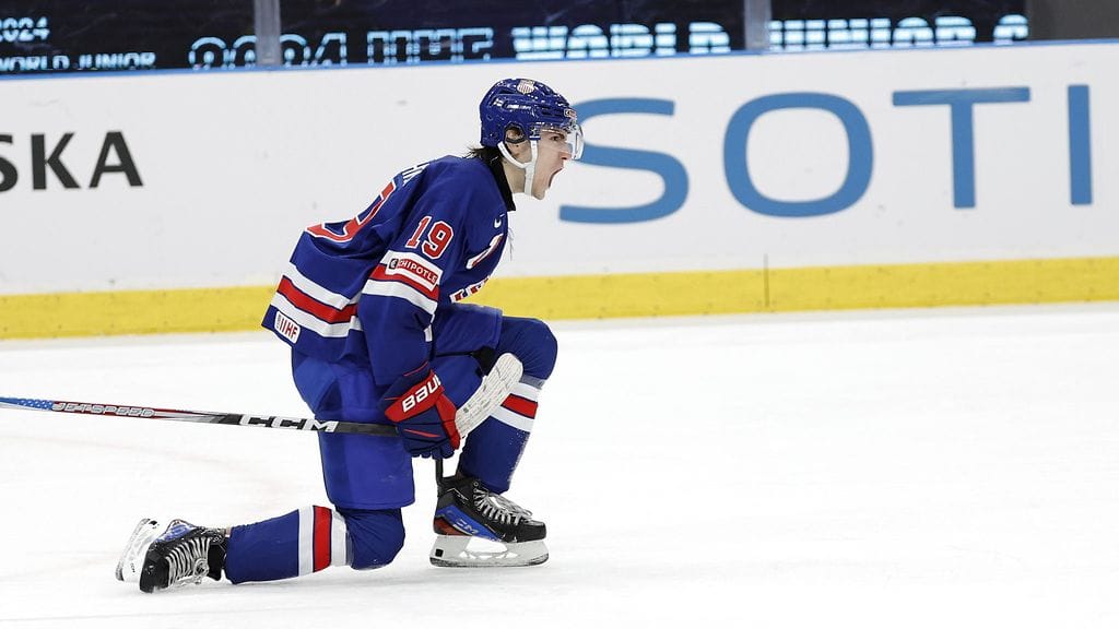 Cutter Gauthier kaupattiin NHL:ssä Philadelphia Flyersista Anaheim Ducksiin.