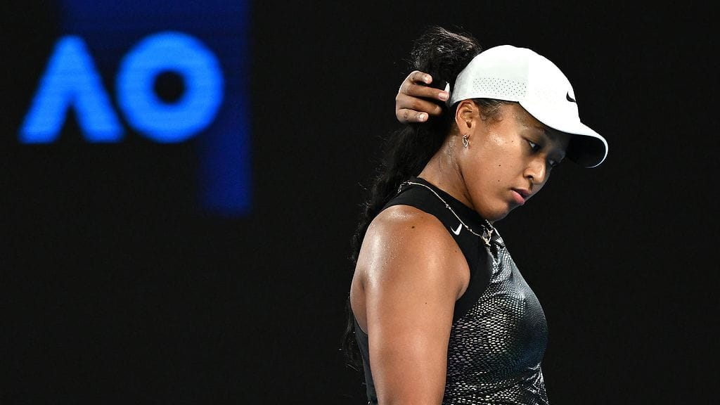 Naomi Osaka putosi jatkosta jo Australian avointen avauskierroksella.