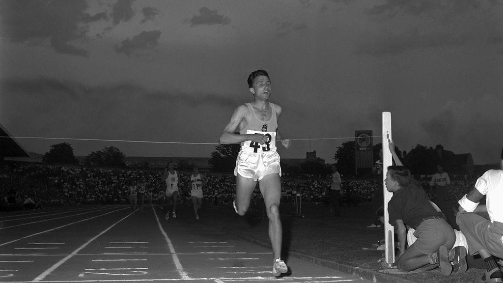 Michel Jazy juoksukilpailussa vuonna 1962.