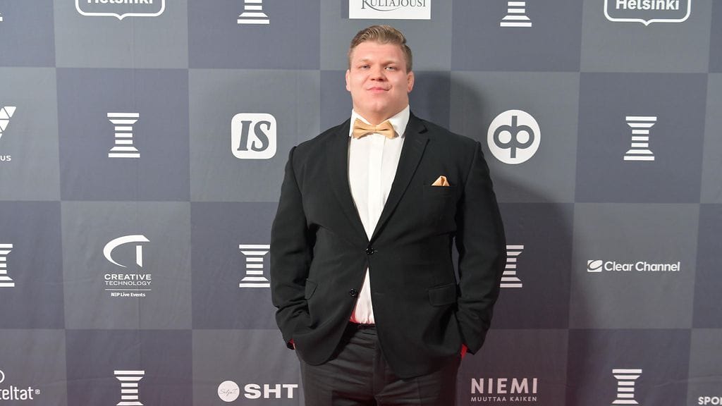 Martti Puumalainen voitti Urheilugaalassa Vuoden läpimurto -palkinnon.