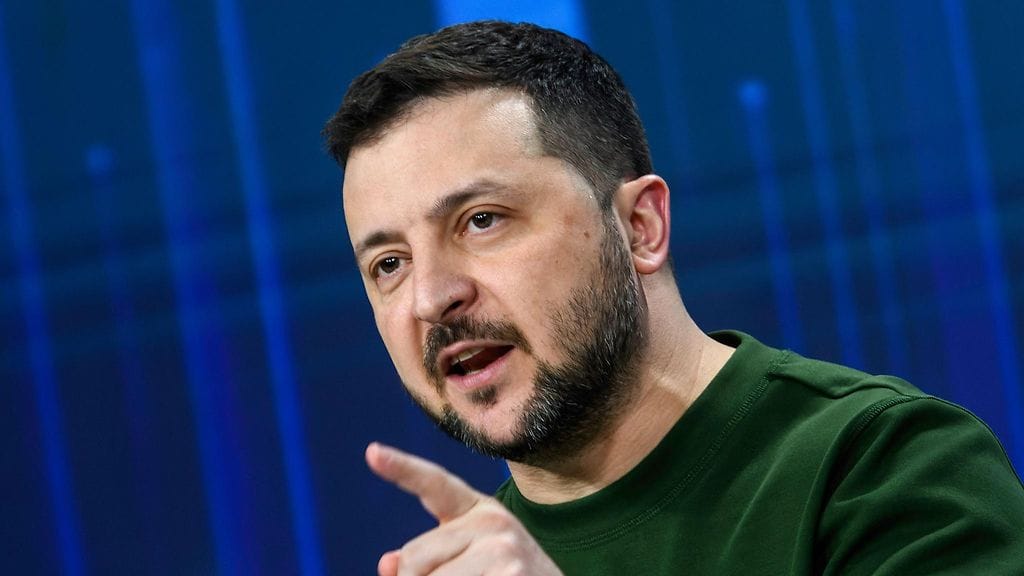 Ukrainan presidentti Volodymyr Zelenskyi vierailee parhaillaan Espanjassa