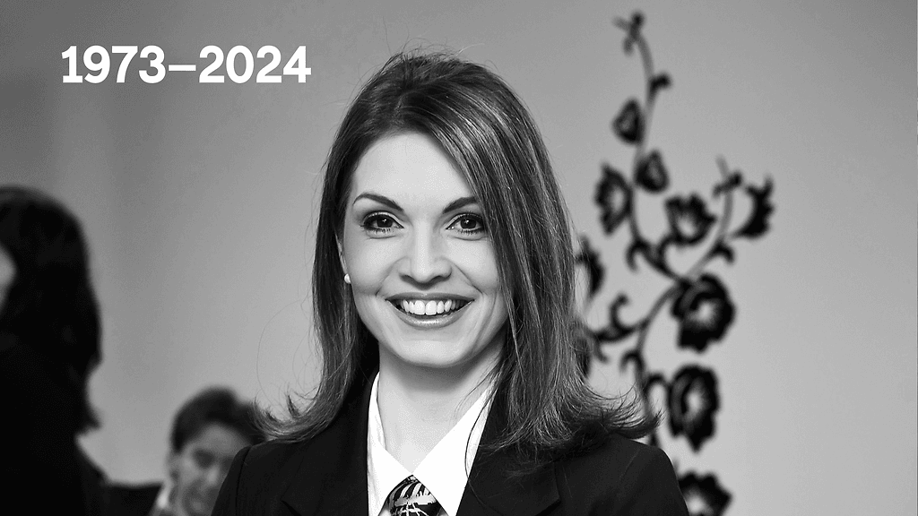 Maria Jungner menehtyi äkillisesti viikonloppuna.