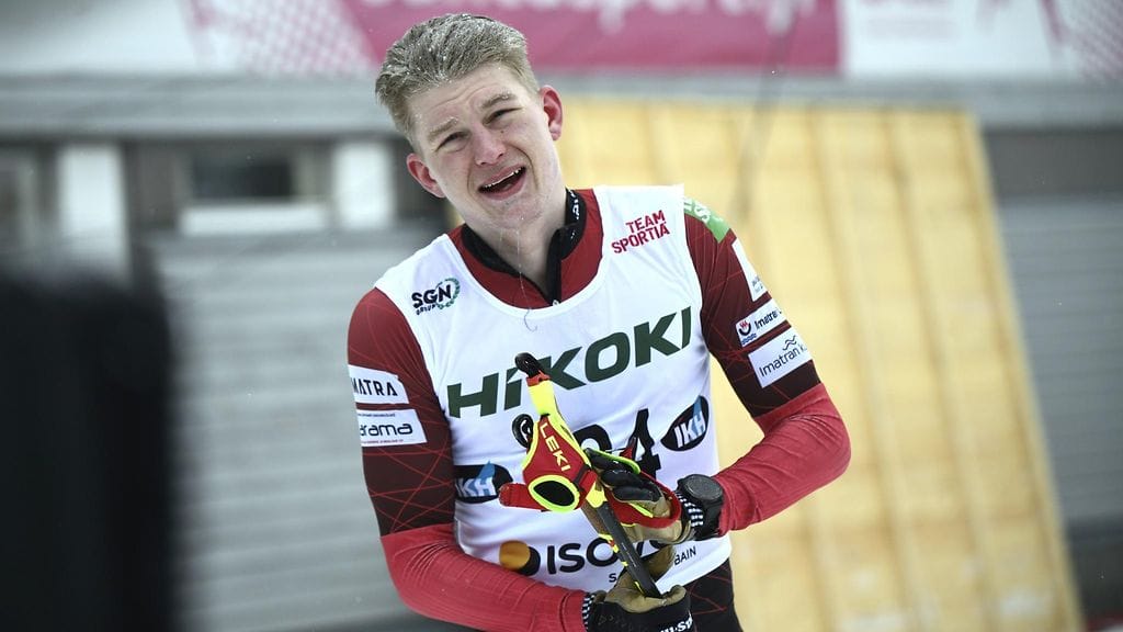 Remi Lindholm nousi minuutin takamatkalta 50 kilometrin SM-kultaan