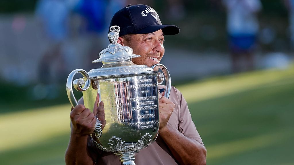 Xander Schauffele voitti PGA Championshipin ennätystuloksella.