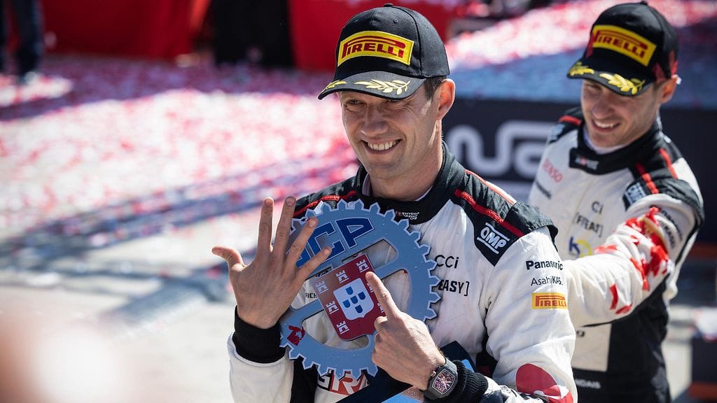 Sebastien Ogier on voittanut tällä kaudella kaksi MM-rallia.