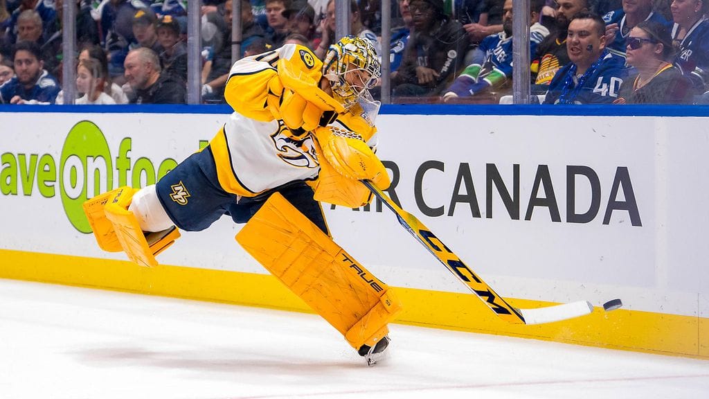 Juuse Saros kommentoi tuoretta NHL-jatkosopimustaan – ”Aika kivuttomasti syntyi”
