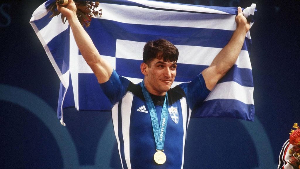 Painonnostaja Pyrros Dimasista tuli urallaan kreikkalainen kansallissankari.