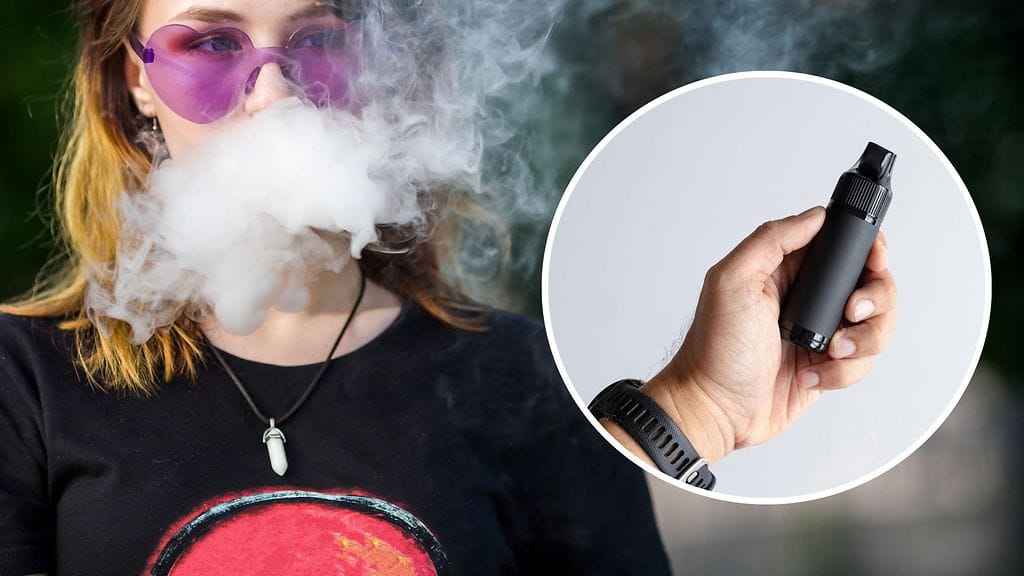 Tutkimuksen mukaan masentuneet nuoret "vapettavat" jopa kaksi kertaa todennäköisemmin kuin muut. Kuvituskuva.