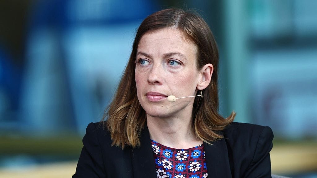 Vasemmistoliiton entinen puheenjohtaja ja europarlamentaarikko Li Andersson.