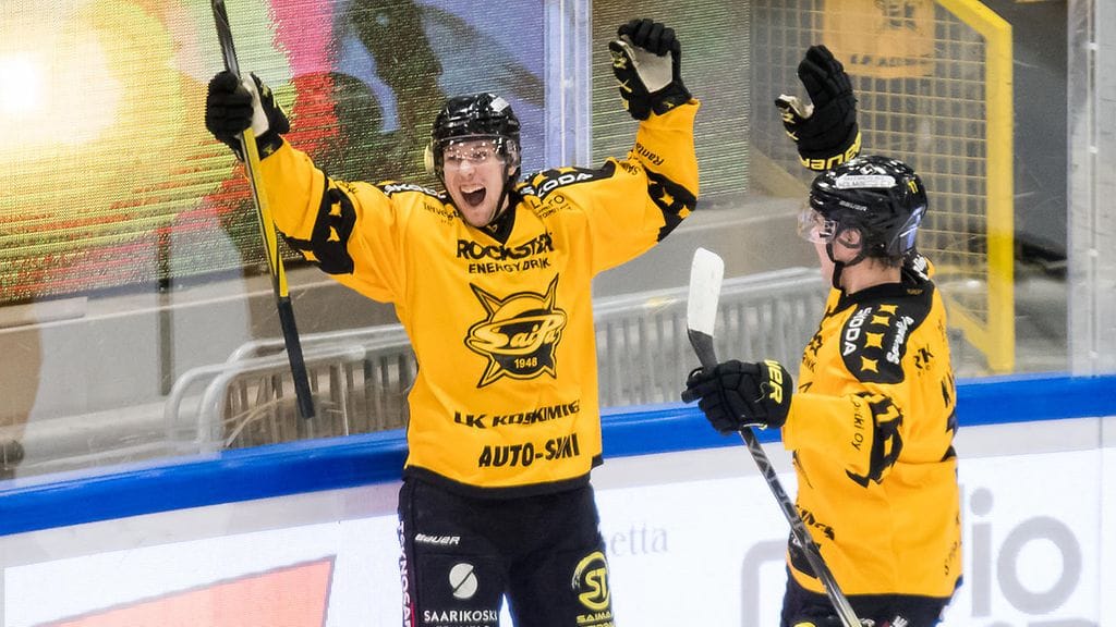 SaiPa tekee 2-1 maalin