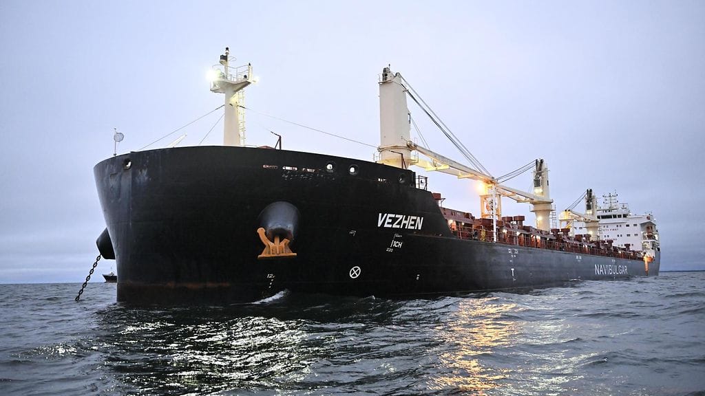 LK Vezhen tankkerialus 27012025