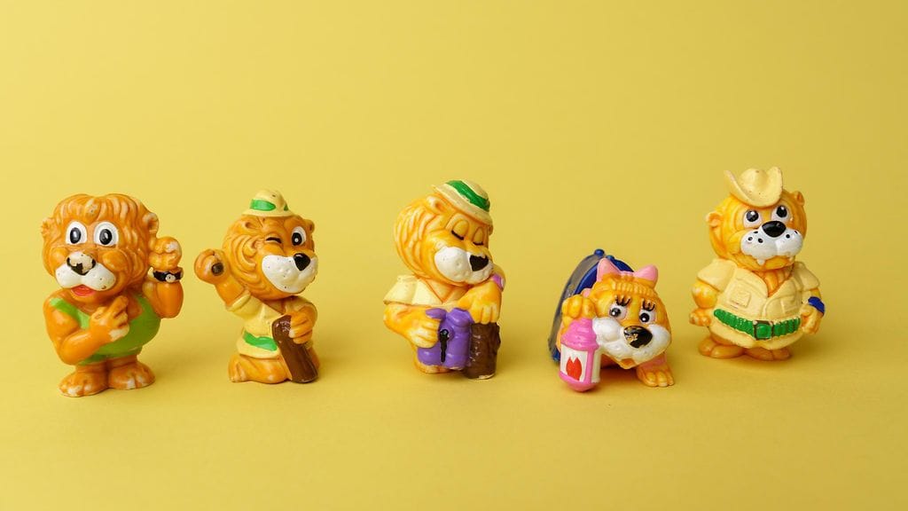 Kinder-yllätyksiä, leijonat