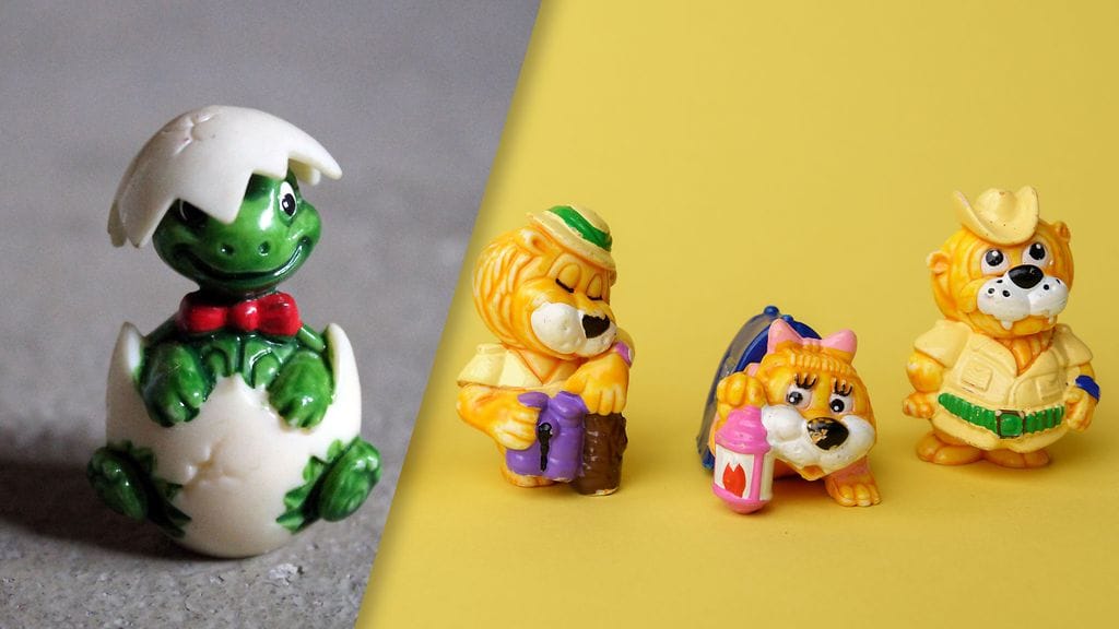Mikä nostalginen Kinder-lelu oli suosikkisi?