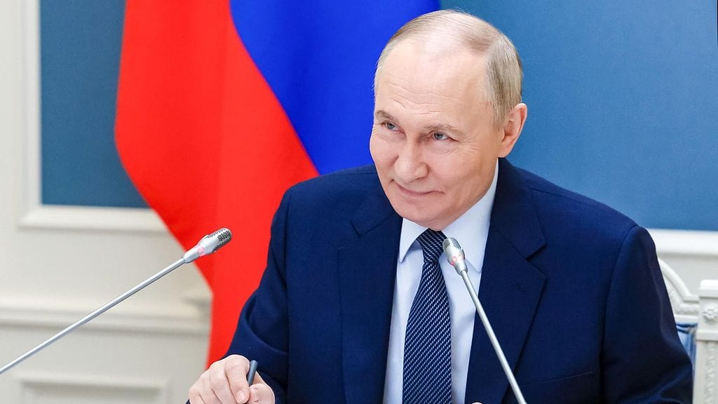 Venäjän presidentti Vladimir Putin Moskovassa 29. toukokuuta.