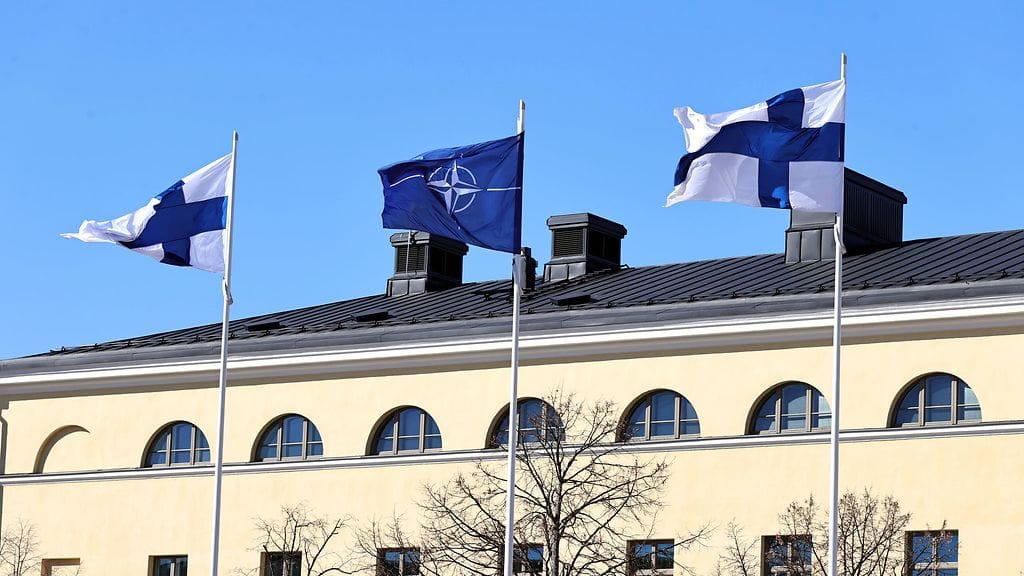 Ulkoministeriö kuvattuna Helsingissä. Kuvituskuva.
