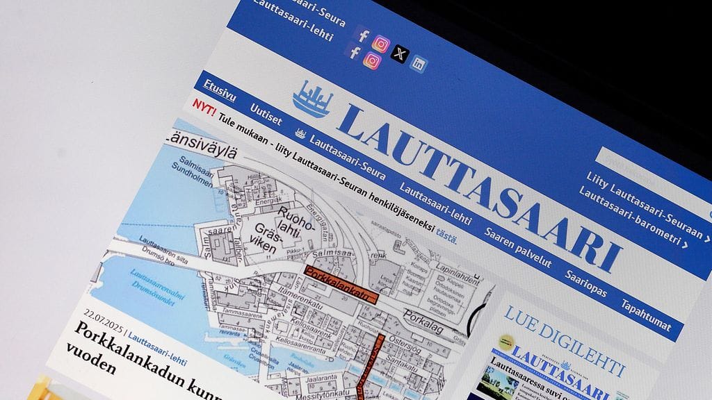 Kuvituskuva yhdestä Lauttasaari-lehden viime vuoden numerosta.