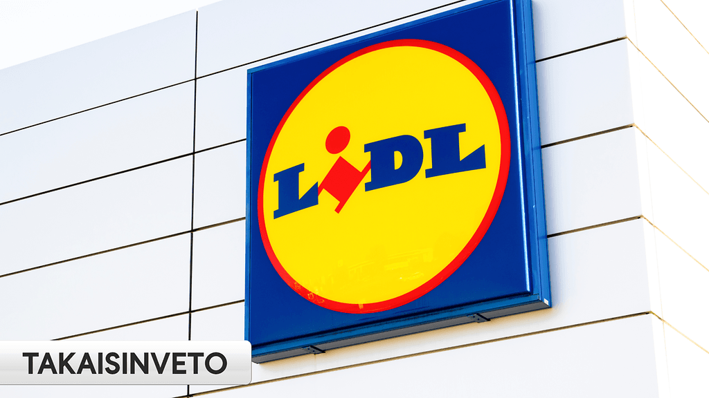 Lidl tiedottaa takaisinvedosta.