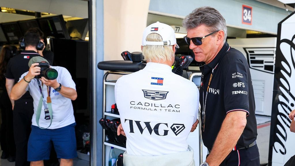 Graeme Lowdon toimii F1-tulokastalli Cadillacin tallipäällikkönä.