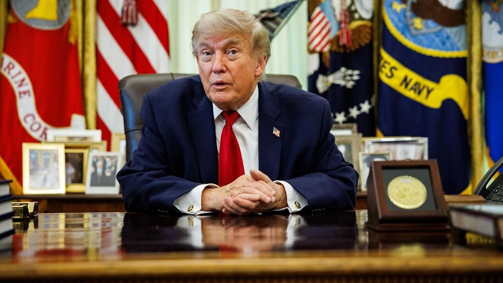 Kuvassa Donald Trump kesäkuussa.