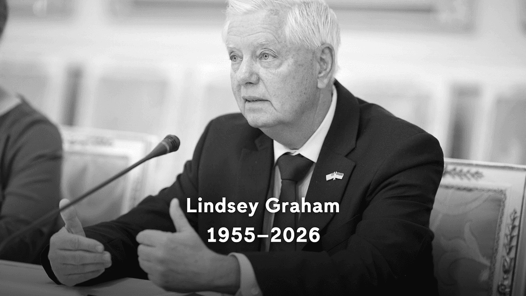 Lindsey Graham kuoli aortan repeämään lauantai-iltana.