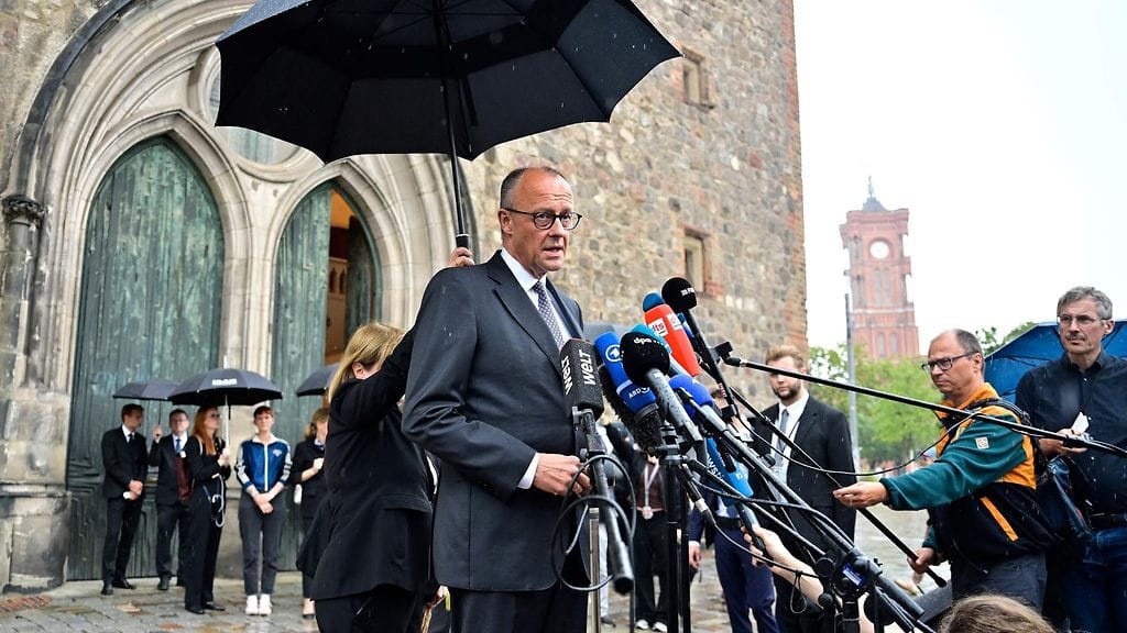 Saksan liittokansleri Friedrich Merz 26. heinäkuuta 2026.