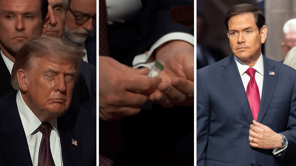 Yksityiskohdat kiinnittivät huomiota senaattori Lindsey Grahamin muistotilaisuudessa.
