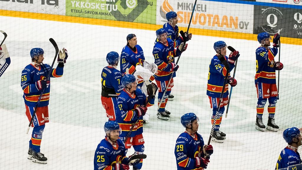 Jokerit johtaa SaiPaa Marski Cupin finaalissa kahden erän jälkeen 5–0.