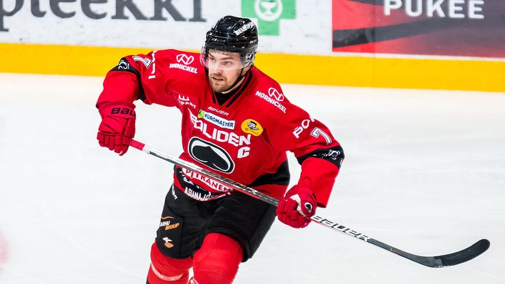 Jarno Kärki on Porin Ässien kasvatti ja entinen kapteeni. Kuva lokakuulta 2021.