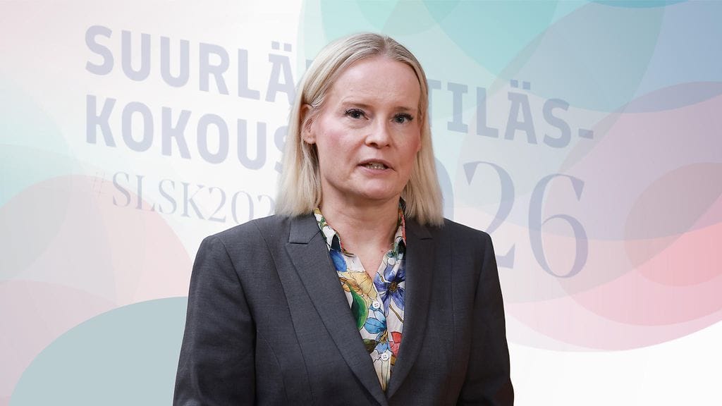 Valtiovarainministeri Purra puhuu suurlähettiläspäivillä