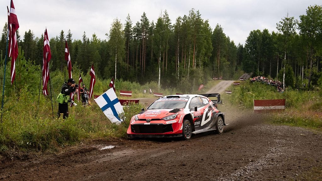 Sami Pajari ajoi voittoon elokuun alussa Suomen MM-rallissa.