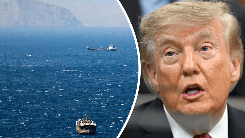 Donald Trump on kokenut, että Yhdysvalloilla on sodan puhjettua kontrolli öljykuljetuksille kriittisestä salmesta.
