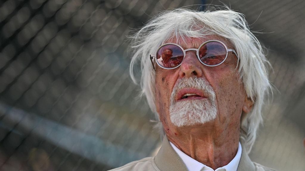 Bernie Ecclestone, 95, joutui ongelmiin Portugalissa.