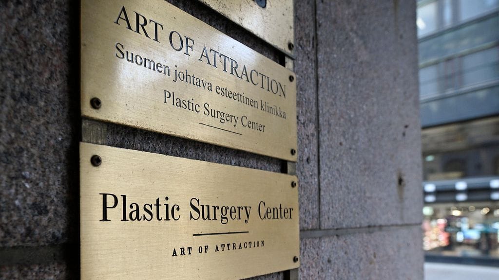Plastic Surgery Center -klinikka Aleksanterinkadulla Helsingissä.