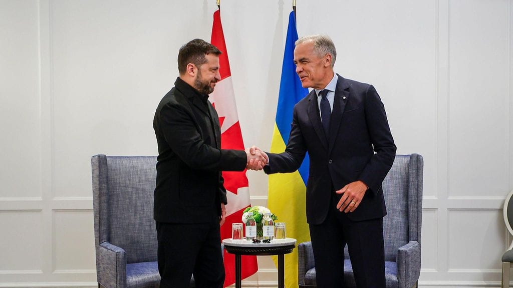 AOP mark carney volodymyr zelenskyi ukraina kanada
