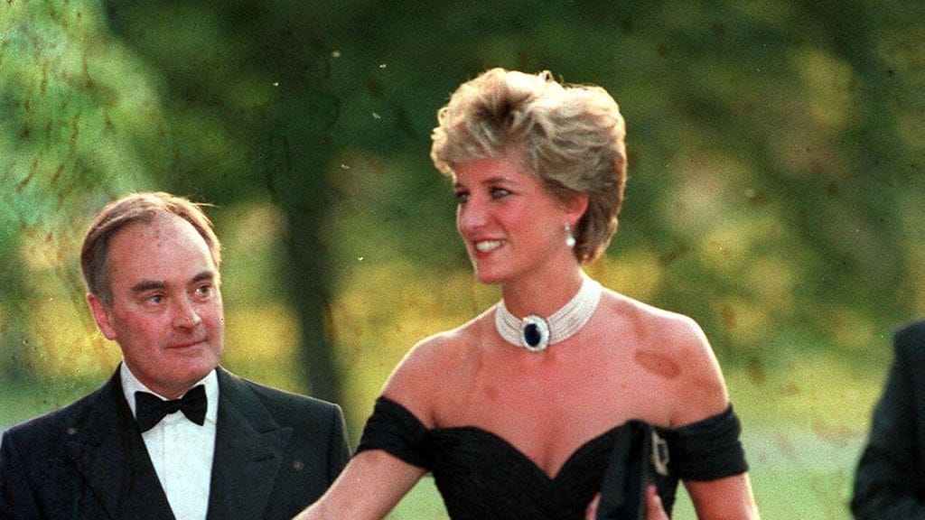 Prinsessa Diana Vanity Fairin tapahtumassa vuonna 1994.