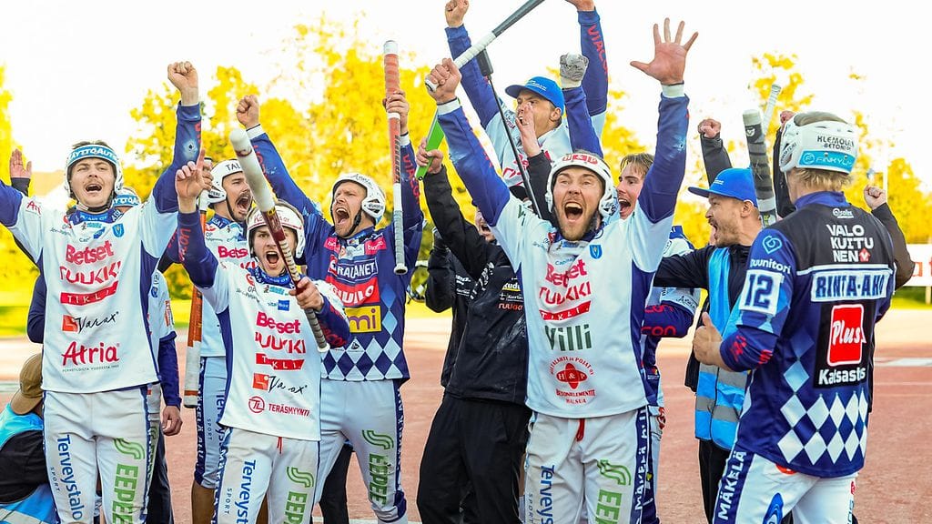 Vimpelin Veto on voiton päässä Suomen mestaruudesta.