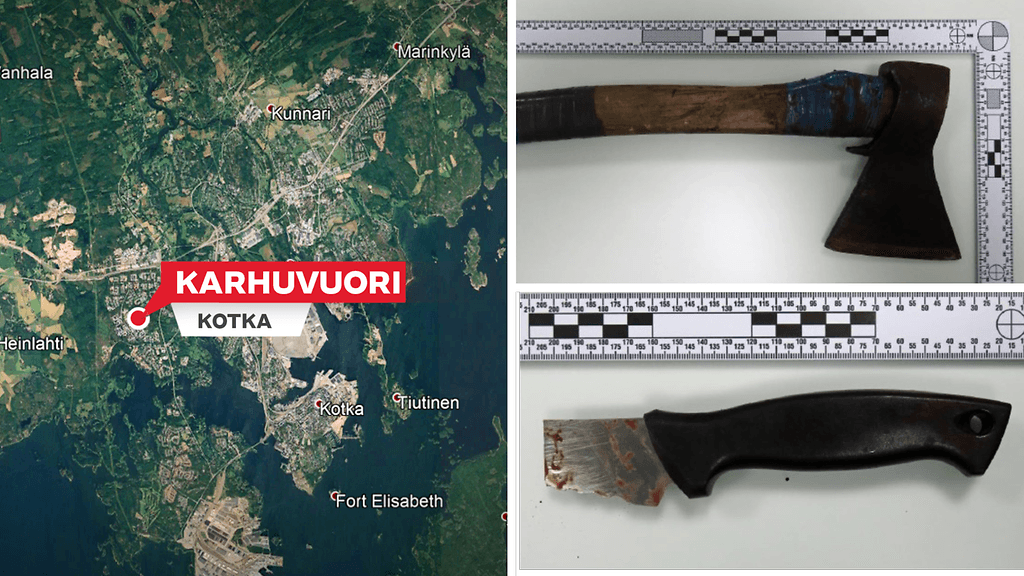 52-vuotiasta kotkalaismiestä syytetään vaimonsa murhasta.